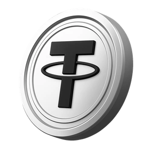 USDT-mynt från Tether i avsnittet med kontouppgifter